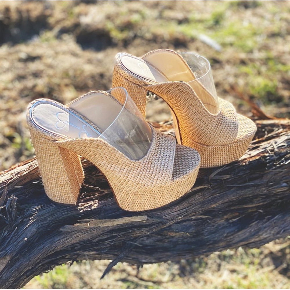 Jessica Simpson Annalyn Platform Sandals